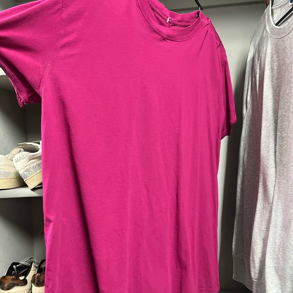 Lululemon Athletica Pink Short Sleeve Tee